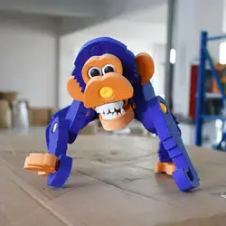 3D игра-головоломка обезьяна орангутанг модель для детей DIY собранная игрушка сборка игрушка подарок для детей взрослые модели наборы