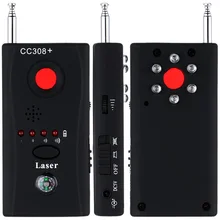 CC308+ Анти-шпион детектора Скрытая камера Объектив РЧ сигнал об ошибке GSM искатель устройств