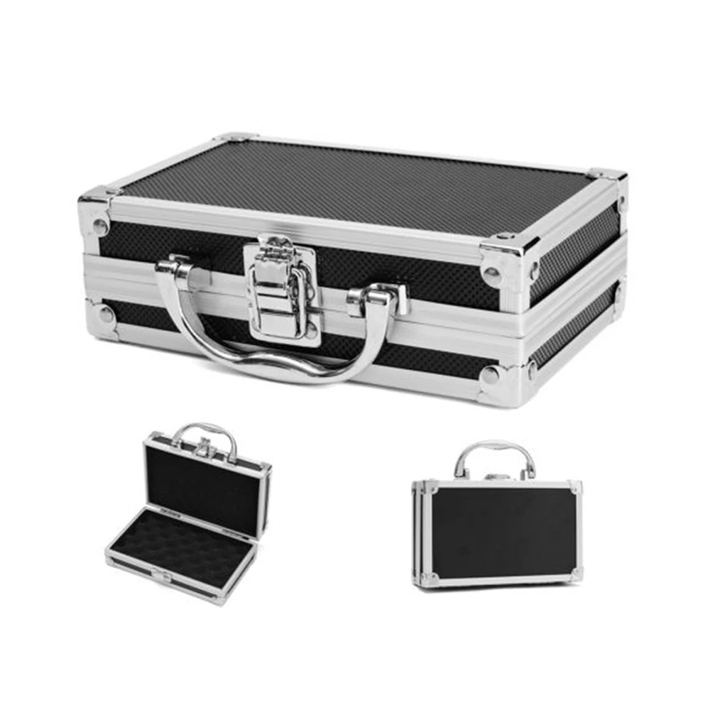 Алюминиевый Дорожный инструмент чемодан-органайзер чехол Портативный сплав ящик для хранения багажа Малый/большой размер