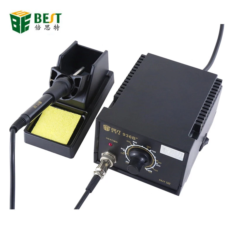

BEST BST-936B 220V 60W Constant Temperature Electronic Soldering Station Solder Iron SMD Rework Station Durable