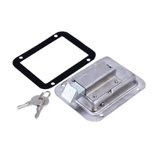 Прочная нержавеющая сталь весло ручка замок двери защелка сверхмощный флеш крепление автомобиля трейлер аксессуары