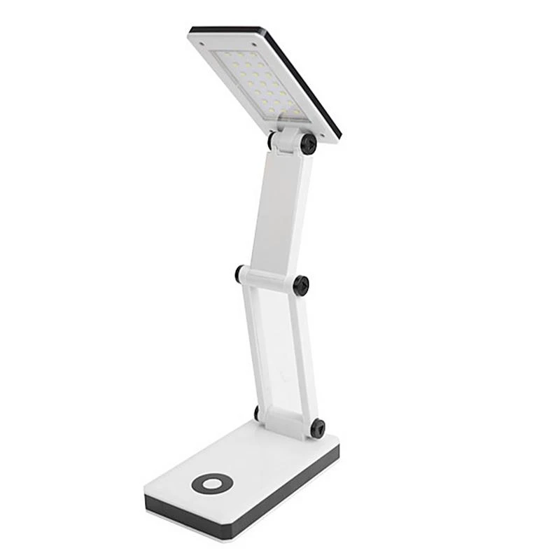 Led Desk Light Aa Battery Powered Usb Rechareable Desk Lamp 24 Led High Brightness Folding White Light Reading Table Lamp Desk Lamps Aliexpress