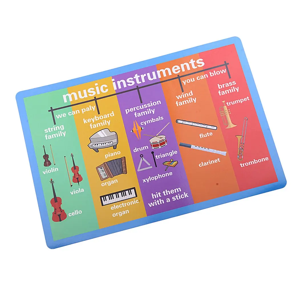  6 Pcs Home Hanging Images Picturtes Teaching Materials Early Learning Educational Toys for Children - 32972602106