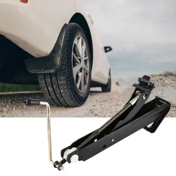 

car lifts 0.6T Car Lifting Hand-operated Jack Automotive Lifter Vehicle Jack Repair Tool Black Car Accessories