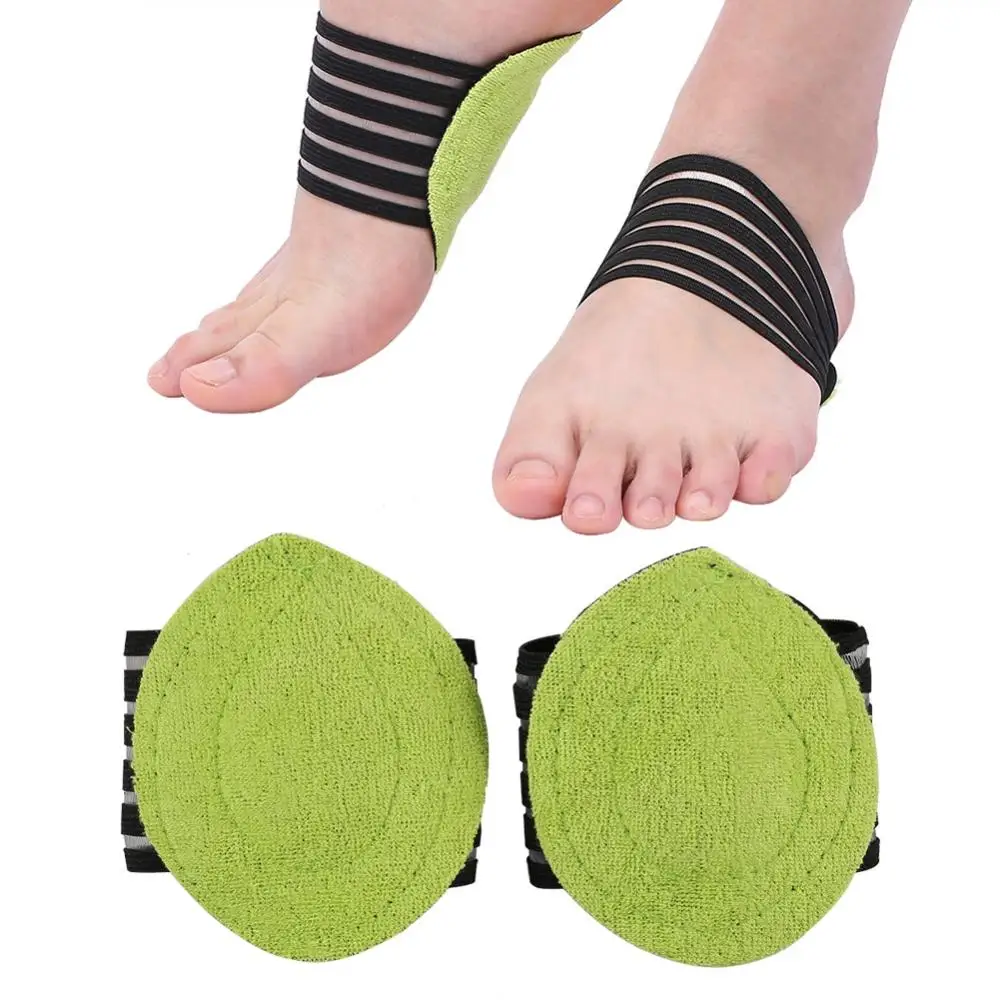 

2pcs/1pair Anti-slip Foot Arch Support Foot Heel Pain Relief Plantar Fasciitis Insole Support Shoes Insert Run-up Pad Pad Insert