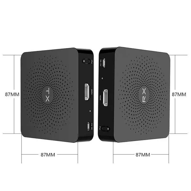 W2H 4K 60ghz Wireless Hdmi Transmitter Extender Receiver Zero Latency Transmission Supports Full HD 4K@30Hz 3D - Upto 30M/100F