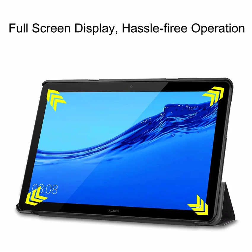 Чехол для Huawei MediaPad T5 10 AGS2 W09/L09/L03/W19 1 '' чехол планшета чехлы из искусственной