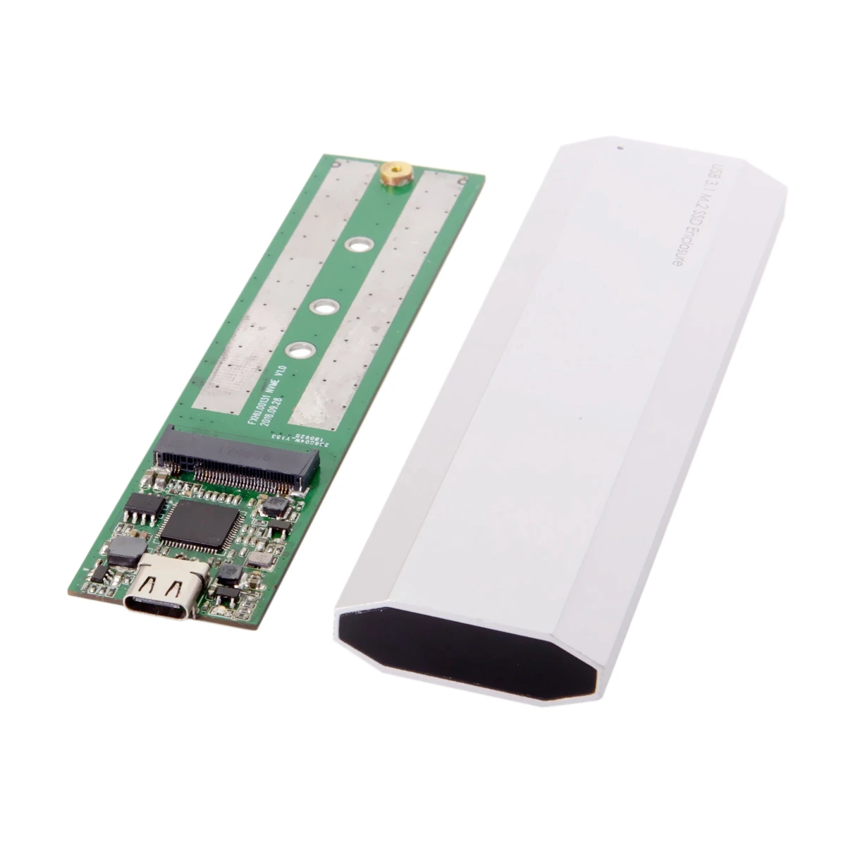 Nvme Pcie M.2 Ssd для Usb 3 1 type C Gen2 корпус-Elecgear 10 Гбит/с внешний алюминиевый охлаждающий