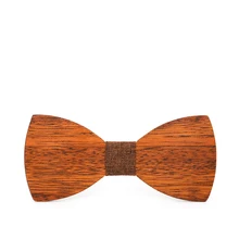 Новое поступление импортный твердый деревянный галстук воротник с узлом цветок мужской полосатый деревянный галстук ручной работы Повседневная мода Бизнес