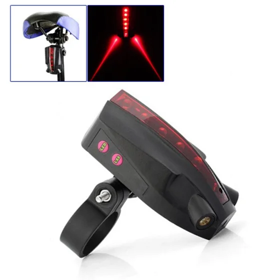

Intelligent LED Bicycle Laser Taillight Bike Rear Light Wireless Braking Warning Brake Version