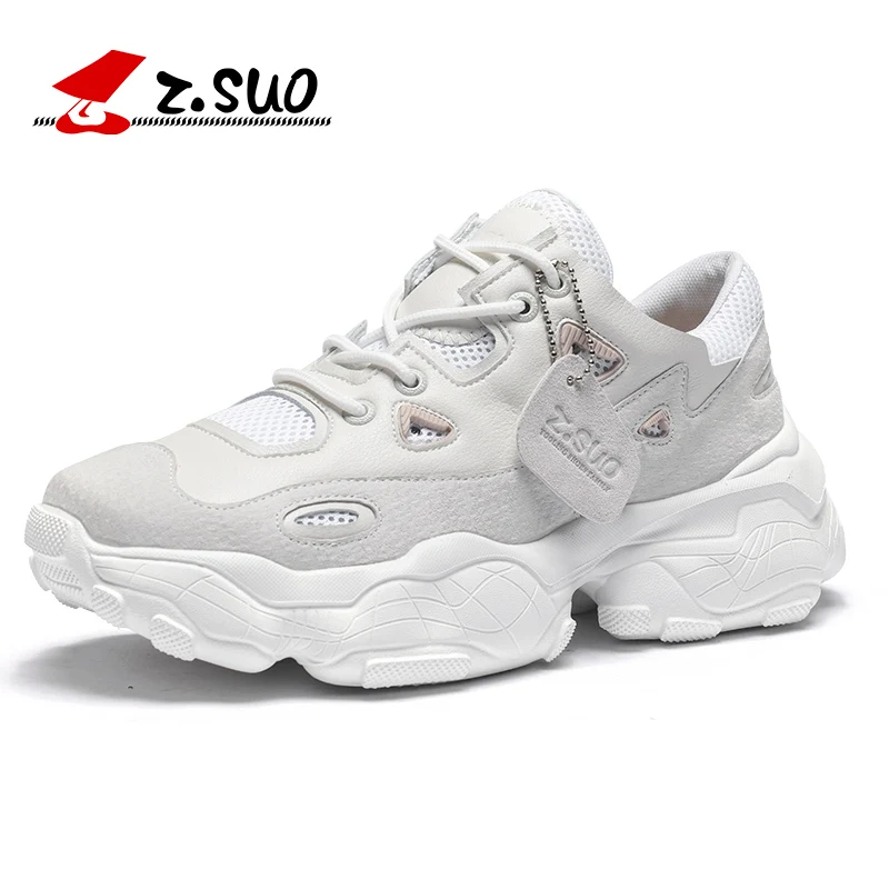 Aumento Zsuo De Altura Y Cuero Deporte Hombres Casuales Genuino Moda Zapatillas La Transpirable Primavera Marca caqui Verano Los Blanco Zapatos 61gr6Z