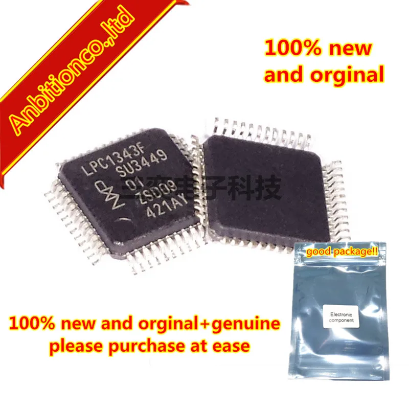 5 шт. новинка 100% оригинальная модель LPC1343FBD48 LPC1343F фотоэлементы 32-разрядная