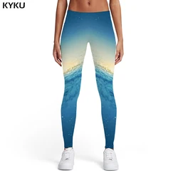 Kyku Marca Galaxy Leggings Mujeres Espacio Nube Elástica Impresión 3D Pantalones Coloridos Leggins Azules para Mujer Leggings Pantalones Jeggings Kyku Marca Galaxy Leggings Mujeres Espacio Nube Elástica Impresión 3D Pantalones Coloridos Leggins Azules para Mujer Leggings Pantalones Jeggings