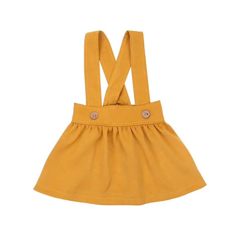 

Newborn Toddler Baby Girl Buttons Ruffles Sleeveless Tutu Dress Sundress Kids Girls Overalls Princess Wedding Dresses Sunsuit