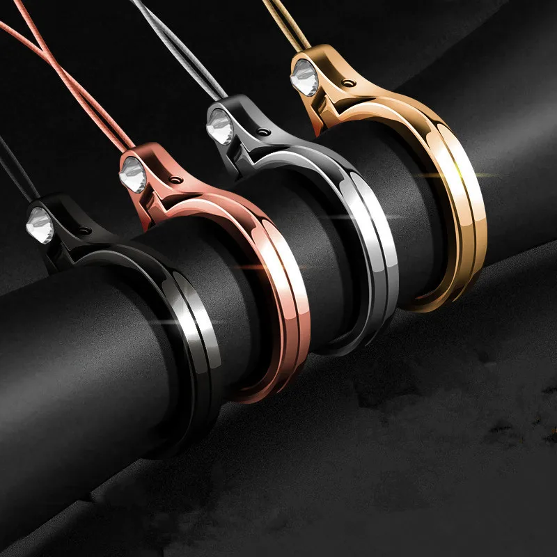 Metal Lanyard Mobile Phone Lanyard Two-in-one Ring BracketUniversal Mobile Phone Holder for Samsung Huawei Xiao Mi Iphone