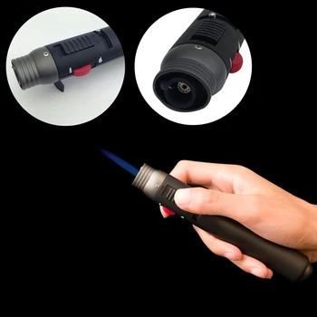 

Welding Soldering Pen Outdoor Lighter 1300 Degree Torch Jet Flame Pencil Butane Gas Refillable Fuel