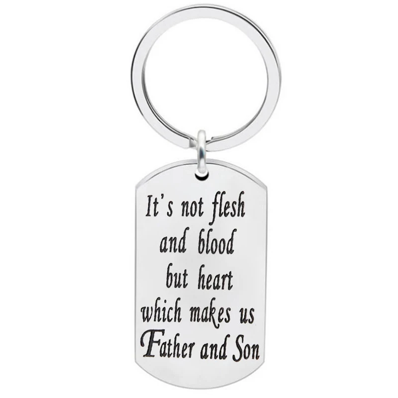 father son keychain