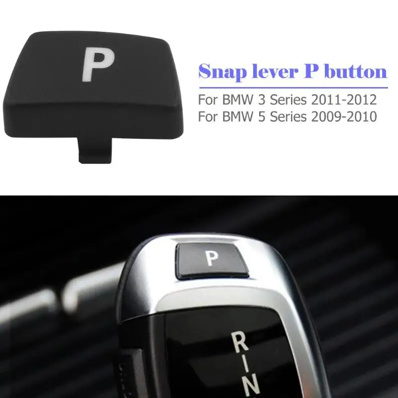 

1pcs Car Gear Shift Knob P Button Cover Trim For BMW 3 Series 2011-2012 5 Series 2009-2010 X5 X6 2007-2013 E-Code Chassis