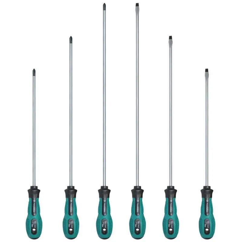 1pc Multipurpose Security Insulated Handle Screwdriver Electrician Screw Driver Maintenance Repairing Hand Tools 200-300mm | Инструменты