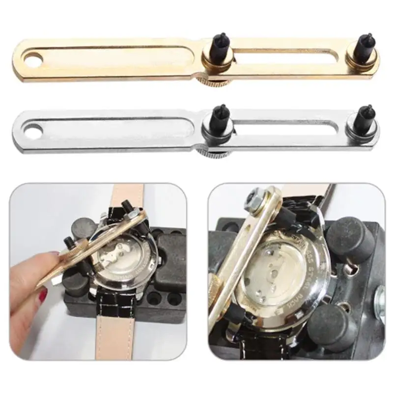 1pc Adjustable Watch Back Case Cover Opener Battery Replacement Tool