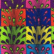 LIULANZHI африканская Стразы вощеная ткань принты Анкара камни Воск Ткань 6 ярдов ML8TZ67-ML8TZ72