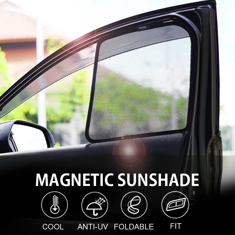 

4PCS/Set Or 2PCS/Set For Honda CRV 2012 -2019 Car Curtain Black Magnetic Car Side Window SunShades Mesh Shade Blind