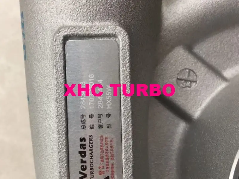 Новый настоящий Турбокомпрессор HOLSET HX55W 2843413 2843414 для CUMMINS ISM11 11L 308KW