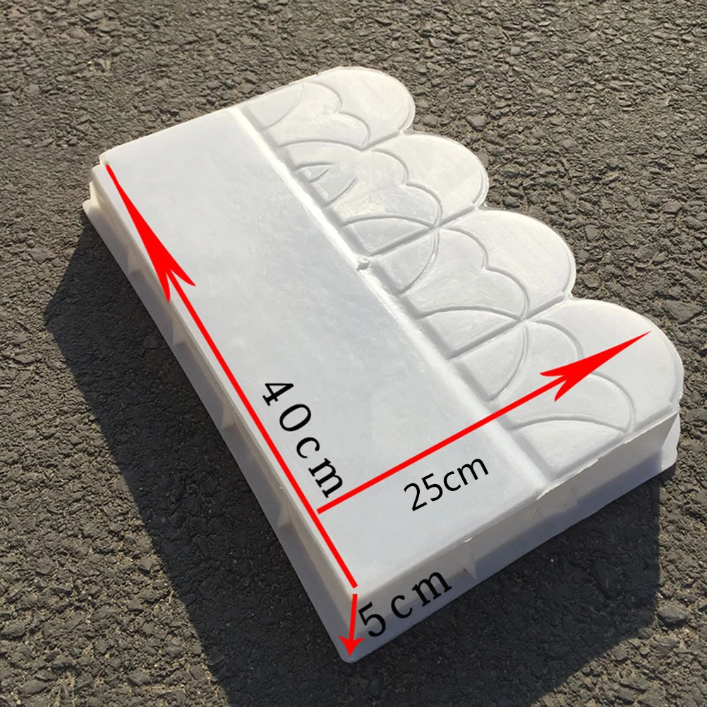1 шт. Пластиковая форма для многократного использования, стойкая к ржавчине, специальная прочная, сделай сам, удобный инструмент для изготовления цемента, цементная форма для дома, сада, двора