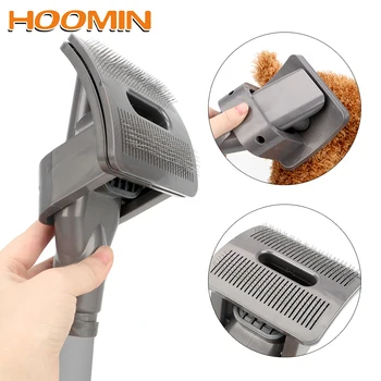 

HOOMIN Clean Pets Hair Brush Pet Products Pet Fur Hair Vacuum Groomer for Dyson Vacuum Cleaner Grooming Tools Dog Cat Combs