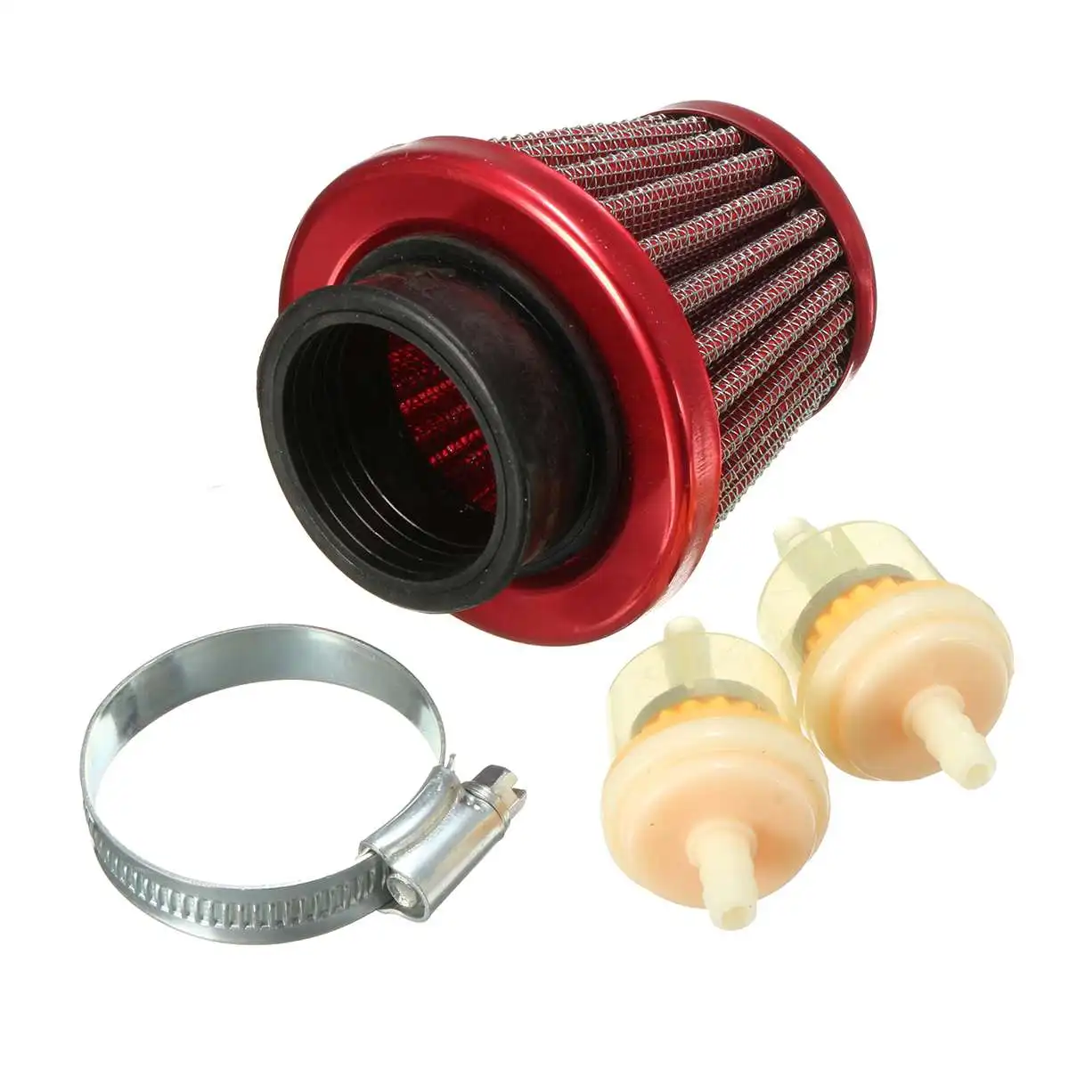 

38mm Motorcycle Air Fuel 6mm Fuel Filter For 50 90 110 125cc Pit Dirt Bike Quad ATV GY6
