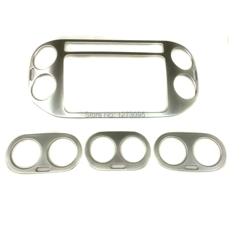 Для 2010 2012 2013 Volkswagen Tiguan ABS автомобильный внутренний Кондиционер AC Vent Outlet крышка