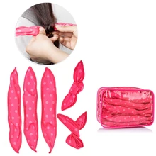 30 шт. губка гибкая пена бигуди для волос DIY Инструменты для укладки волос мягкая подушка для сна Набор роликов для волос Волшебный Уход за волосами