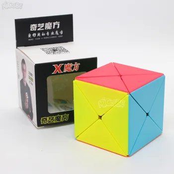 

Qiyi Xcube 2x2 x cube Cubo Magico Stickerless Puzzles For Adults Games Education Toy Antistress Toys For Children Strange Shape
