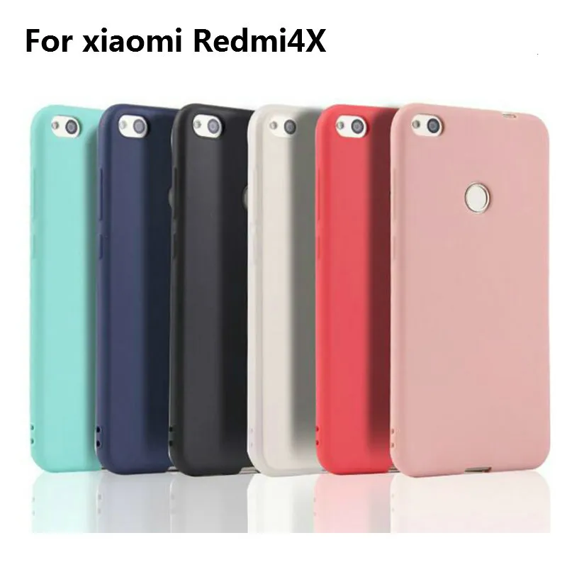 Xindiman матовый простой мягкий чехол для xiaomi redmi4X 5 0 дюймов ультра тонкий ТПУ