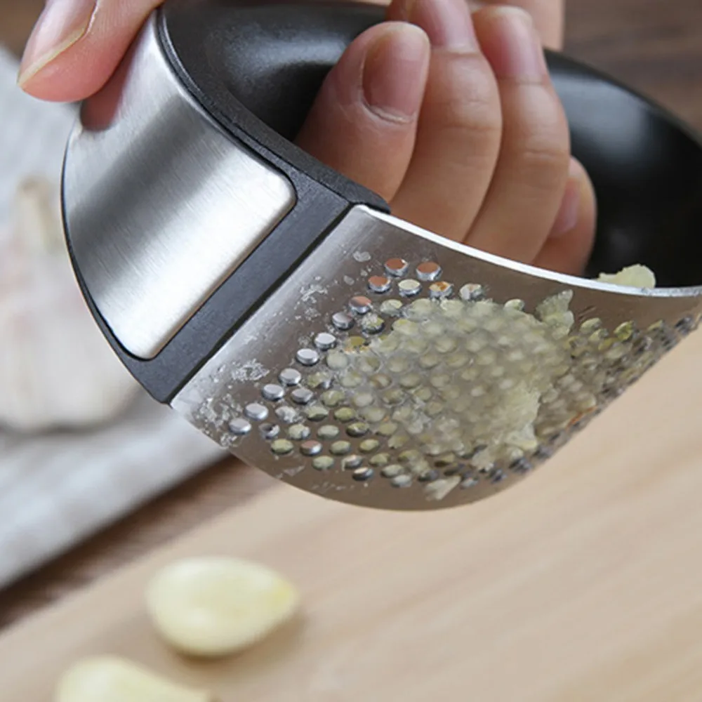 Измельчение чеснока Slicer дробилка для имбиря инструмент для нарезки прессы для чеснока кухонные принадлежности Инструменты Кухня аксессуары