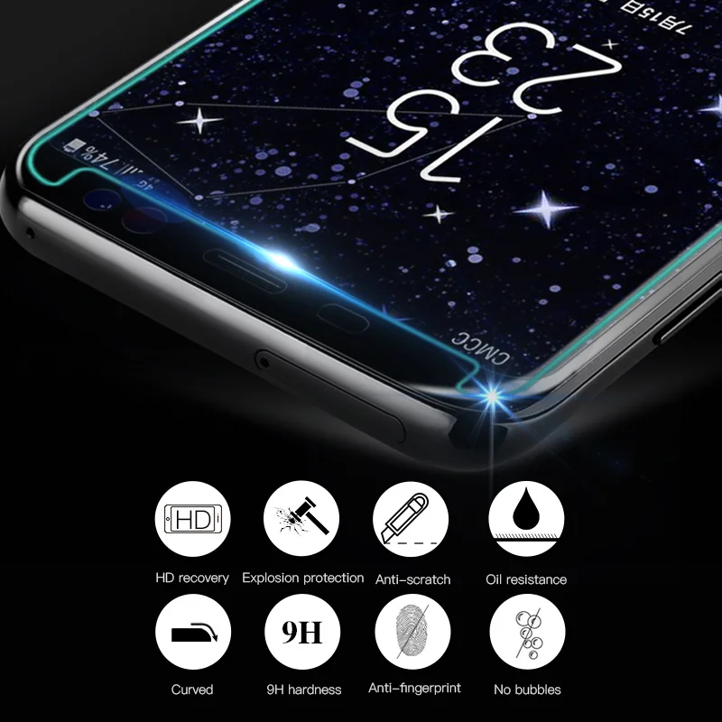 Премиум Закаленное стекло для Samsung Galaxy A6 A5 A7 Plus 2018 A530 A320 S6 S5 Grand Prime Защитная пленка