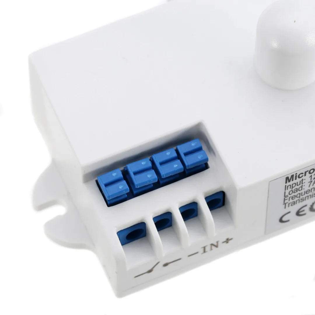 DC 12 V 24 5 8 GHz микроволновый радар датчик движения тела индукционный переключатель