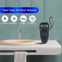 Жесткий Чехол для мобильного телефона Philips и для зубных щеток Braun бритва S7000 S5000 S900 RQ герметизирующая ptfe-лента для HQ серии машинка для стрижки бороды и усов; сумка для хранения с Металл отверстие для зарядки