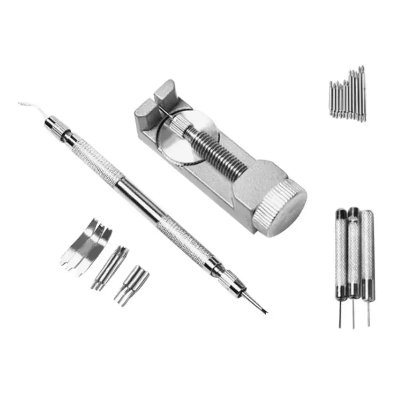 

25pcs/set Watch Tools Spring Bar Pin Band Link Remover Change Watch Strap Repair Tools Kits saat tamir aletleri