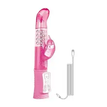 Vibrator Rechargeable Dolphin Pink Consolator Dildo Vibrator