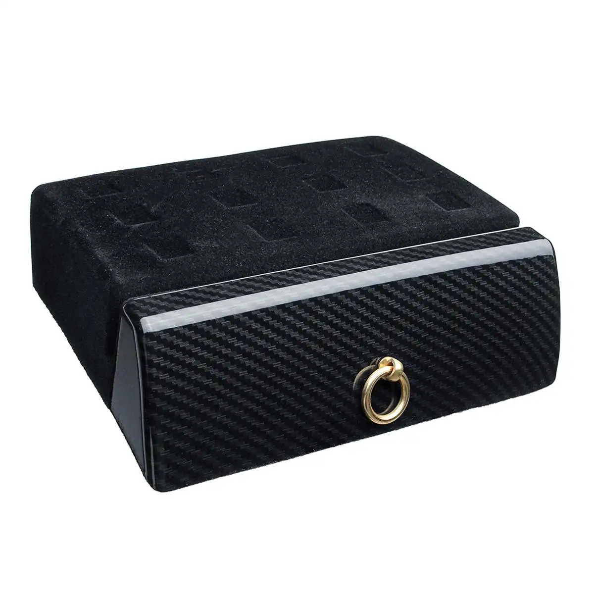 

for Tesla Model X Model S 1 Pcs Carbon Center Console Storage Drawer Box Tray Container Store Content Box Interior Accessories
