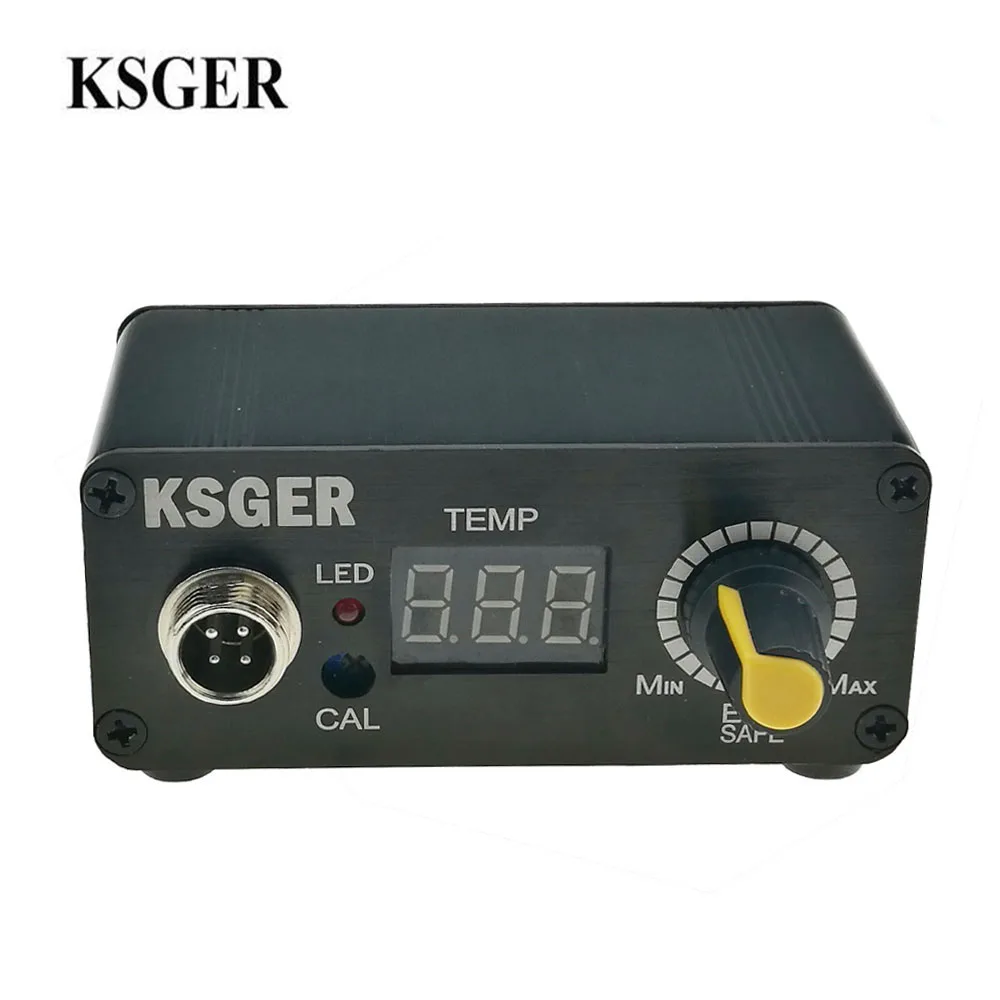 KSGER MINI STC светодиодный T12 паяльник паяльная станция контроллер температуры обновленная версия