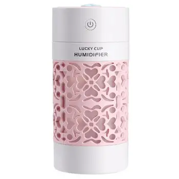 

Car Portable Air Humidifier Usb Ultrasonic Aromatherapy Diffuser With Led Fan 3 In 1 Multifunction Mini Essential Oil Diffuser