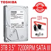 TOSHIBA 3TB HDD HD 7200RPM 3.5