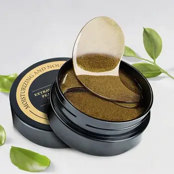 

60pcs/1box Collagen Gel Mask Black Pearl Gel Eyes Mask Collagen Eye Mask Dark Circle Anti-wrinkle Patch Eye Bag Eye Care