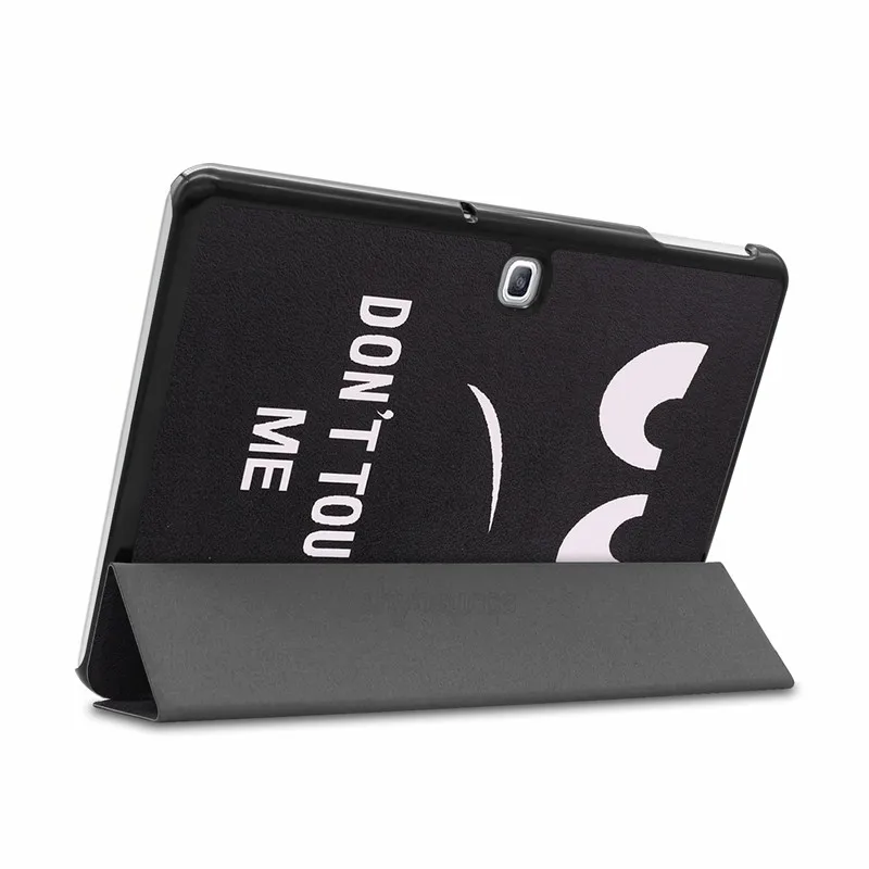Для samsung Galaxy Tab Advanced2 SM T583 искусственная кожа тонкая Folio Stand чехла принципиально