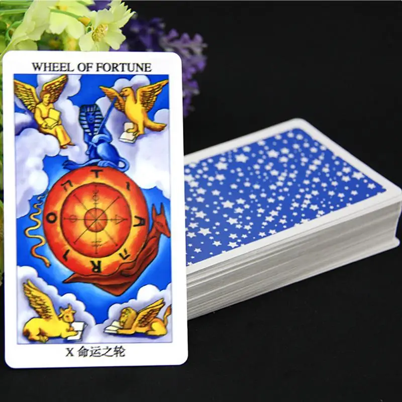 

Rider-Waite Tarot Deck Divination Tarot Set Including Tarot Tutorial Book Card Bag Tablecloth