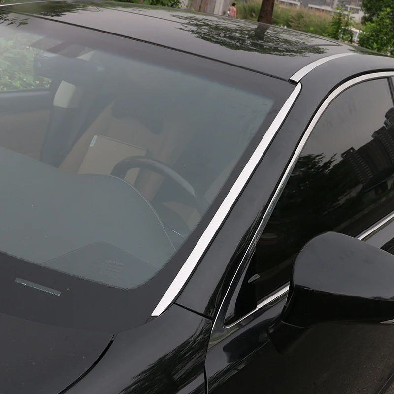 

Modified Auto Front Windshield Exterior Dashing Modification Sticker Strip Car Styling Covers Accessory FOR Lexus ES series