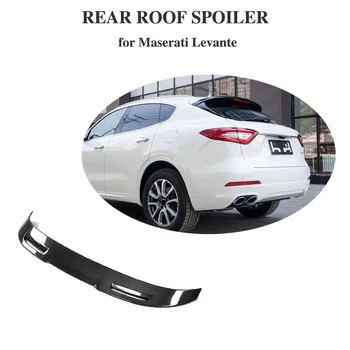 

Carbon Fiber Car Rear Roof Trunk Spoiler Window Wing Lip for Maserati Levante 2016 2017 2018