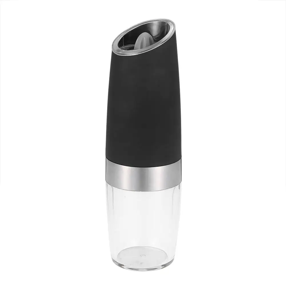 

Electric Solid Seasoning Tool Pepper Grinder Salt Dining Table Pre Filled Crusher Abrader +